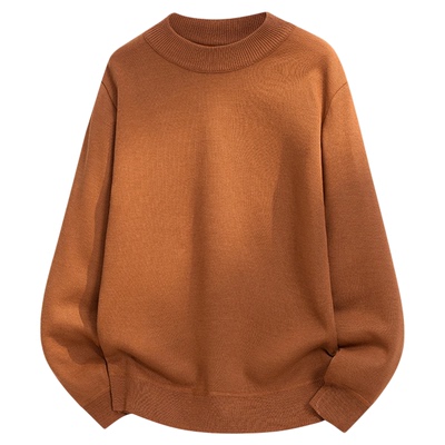 毛衣男款秋冬季2025新款宽松加绒加厚保暖打底衫毛线衣男士针织衫