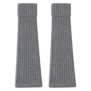 针织袜套女白色堆堆袜秋冬季保暖小腿袜配雪地靴腿套修饰腿型长筒