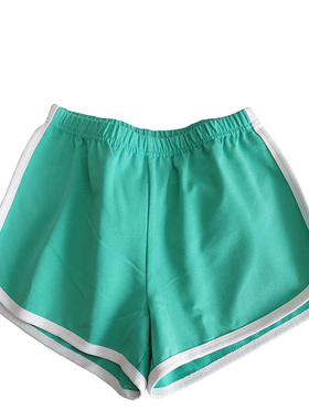 露出大长腿 性感运动短裤 学生夏季街头瑜伽热裤women's shorts