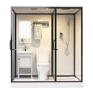 整体卫生间一体式淋浴房农村集成沐浴房成品浴室卫浴间厕所马桶房