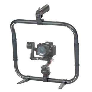 TILTA铁头DJI RS 2简易环形手持套装如影S2双手持拍摄供电套件