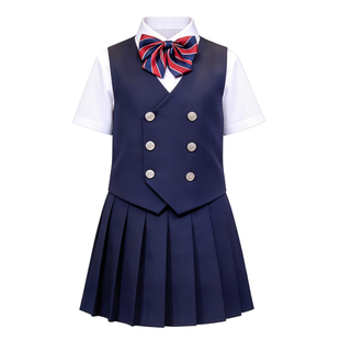 演讲比赛合唱儿童演出服男女童诗歌朗诵表演服中小学生学院风班服
