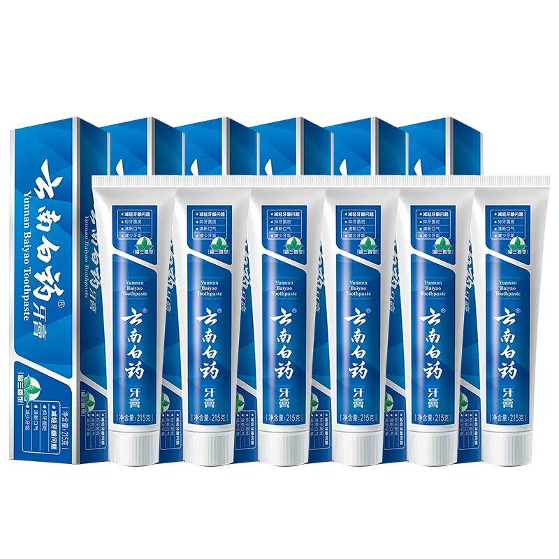 【5支装】云南白药留兰香型215g