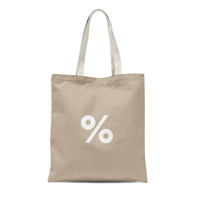 Arabica同款环保百分号%布袋