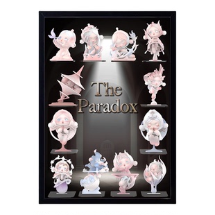 SKULLPANDA进退之门系列展示盒适用泡泡玛特手办盲盒展示盒壁挂
