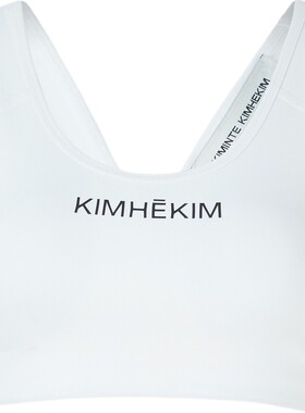 【折扣】KIMINTE KIMHEKIM春女白色弹力运动文胸