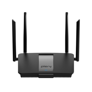 plery普锐4G工业级cat6路由器R633插卡CPE全网通wifi物联网lte组网5G双频1200M千兆网口PLC视频监控运维