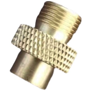 户外扁气罐气炉头充气阀螺头铜配件内外丝金属管连接头转换转接管