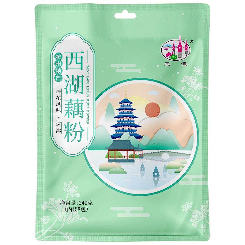 三潭桂花红枣藕粉240g