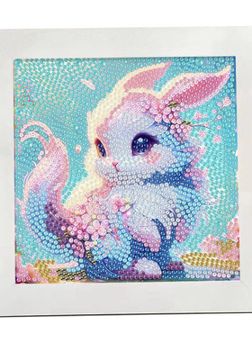 猫咪新年钻石贴画手工DIY材料包