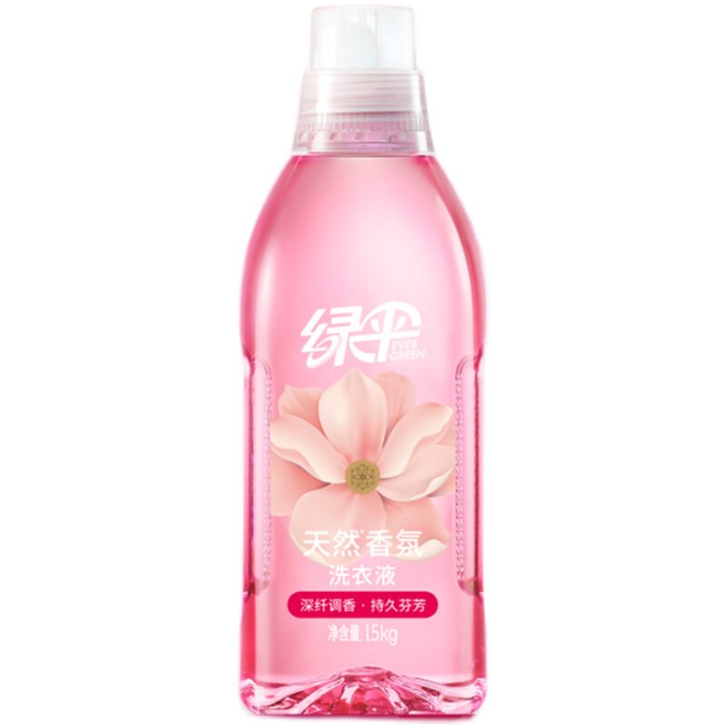 绿伞天然香氛洗衣液花果护衣护色