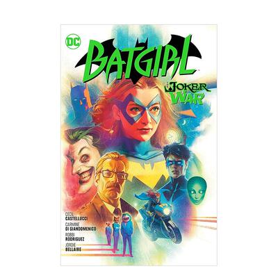 【预售】【DC Comics】蝙蝠女卷8小丑战争英文漫画简装进口原版书Batgirl Vol. 8: The Joker War Cecil Castellucci  Cian Dorm