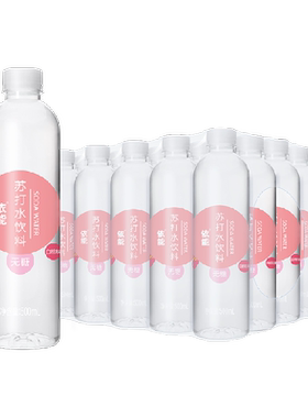 依能白桃苏打水饮料500ml×24瓶