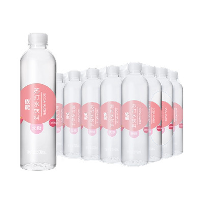 依能白桃苏打水饮料500ml×24瓶