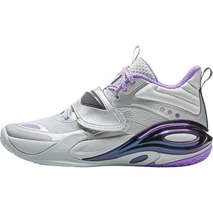 李宁儿童专业训练篮球鞋星能1男童鞋轻便软底秋冬款青少年运动鞋