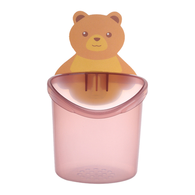 小熊沥水置物杯架免打孔