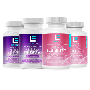 【4瓶装】 研生之力美国巢天娇+小紫弹女性健康PQQ肌醇维E