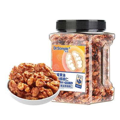 森宝 蜂蜜黄油琥珀核桃仁400g/罐