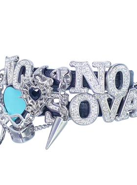 可拆吊坠换字母diy小程序定制