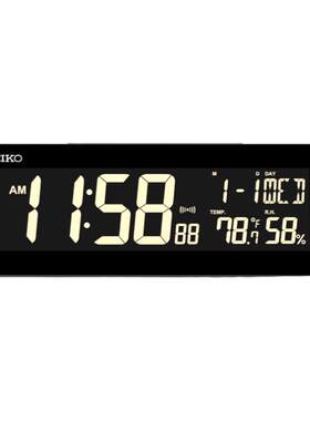 70种颜色seiko日本卧室静音闹钟