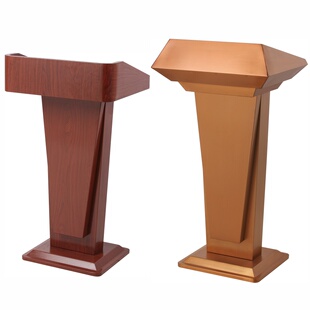 演讲台简约风主持发言桌酒吧咨客站位台迎宾台餐饮店门口接待台