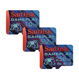 闪迪Gameplay高速游戏存储卡4K录制Steam Deck掌机游戏机内存卡