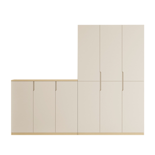 简约现代门厅柜鞋柜小户型进门柜入户超薄省空间镜门柜玄关门厅柜