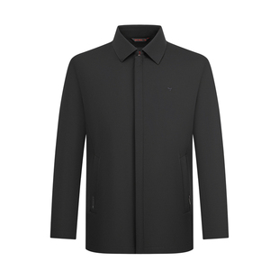 【可拆卸内胆】柒牌无缝翻领行政羽绒夹克25冬季新款商务休闲外套