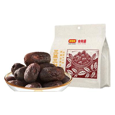 好想你三蒸三制枣150g新疆红枣去皮枣三蒸三晒枣零食0添加食有道