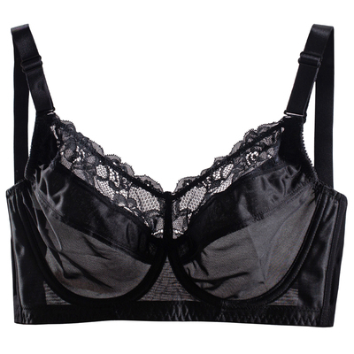 全罩杯缩胸有钢圈大码超薄款内衣