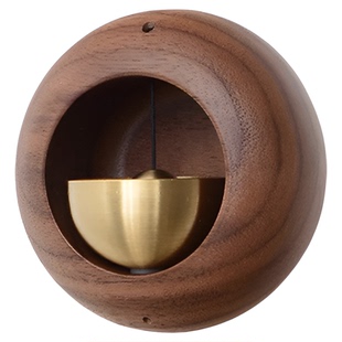 入户风铃治愈系多巴胺门铃铛吸门式纯铜铃铛家用店铺开门提醒挂饰