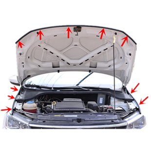 汽车前机盖引擎盖后备箱后尾门隔音密封条通用型改装防水防尘胶条