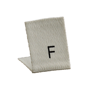 服装尺码标棉带缎面号码标丝印尺码唛印唛领标配套码数标布标加急