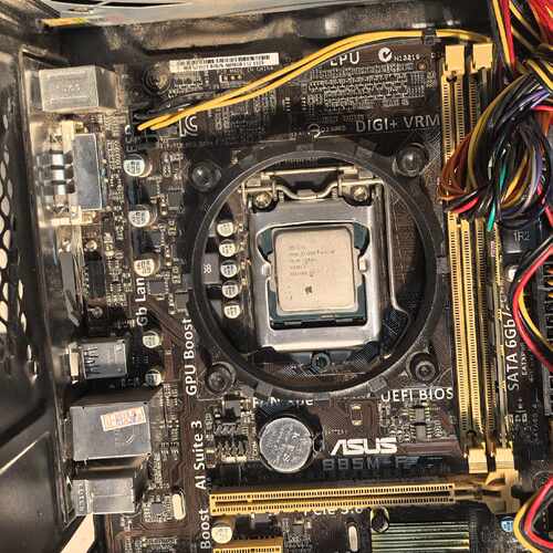 i3 4160华硕b85m-F套装4gddr3内存，仅算