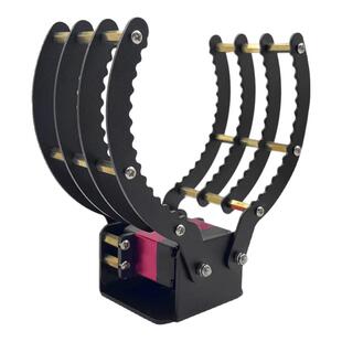 机械臂抓手 电动机械手臂夹子编程机器人微型仿生柔性机械手爪子