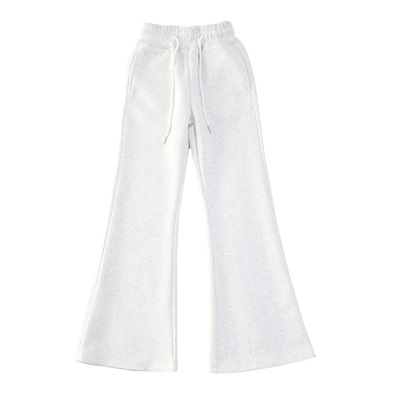 女童加绒喇叭裤秋冬款儿童一体绒