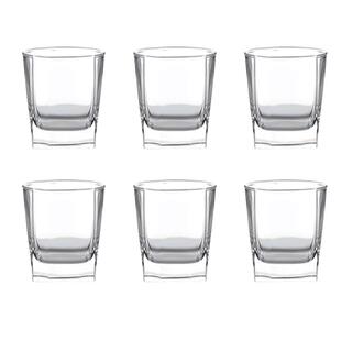 青苹果透明玻璃杯家用客厅水杯套装泡茶耐热酒杯饮料杯喝水杯6只