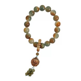 天然原生态风化菩提根圆珠大尺寸20mm手持文玩敦煌大号盘玩手串