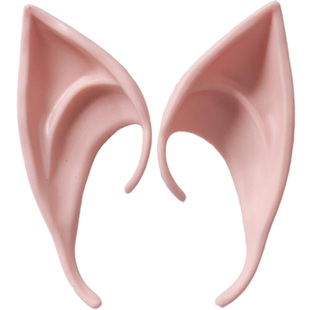 森系精灵耳朵cos夸张耳饰二次元装扮道具长万圣节恶魔耳拍照头饰