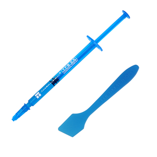 利民TF8 EX沐辰蓝1.5g导热硅脂 CPU散热显卡导热膏14导热系数2.9g