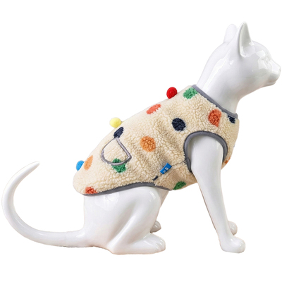 Roshin加厚保暖防风猫马甲秋冬