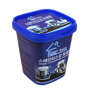 不锈钢清洁膏家用厨房油污洗锅除垢强力韩文除锈清洗剂去污神器
