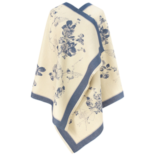 披肩外搭女2025新款高级感仿羊绒保暖围巾女百搭配大衣的羊绒围巾