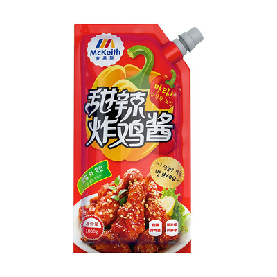 麦基斯韩式甜辣连锁店炸鸡酱酱料