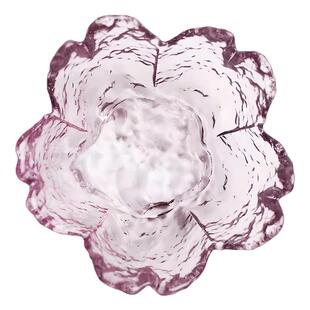 下午茶日式樱花玻璃味碟碟酱料碟精致碟子小碗家用醋碟火锅盘子