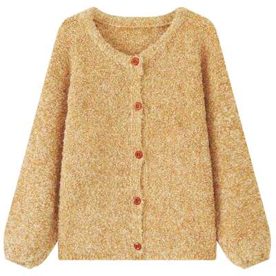 慕兔韩系短款针织开衫