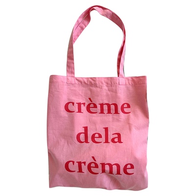 韩系布袋粉色帆布包薄款甜美