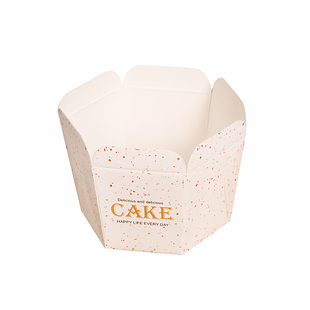 北海道方形纸杯戚风蛋糕纸托空气炸锅专用卡通儿童小蛋糕杯