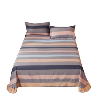 纯棉磨毛床单单件春秋加厚1.2/1.5/1.8/2m床品被单子全棉布床单