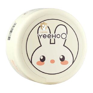 英氏婴儿爽身粉痱子粉扑120g天然玉米粉成人宝宝新生婴儿童祛痱